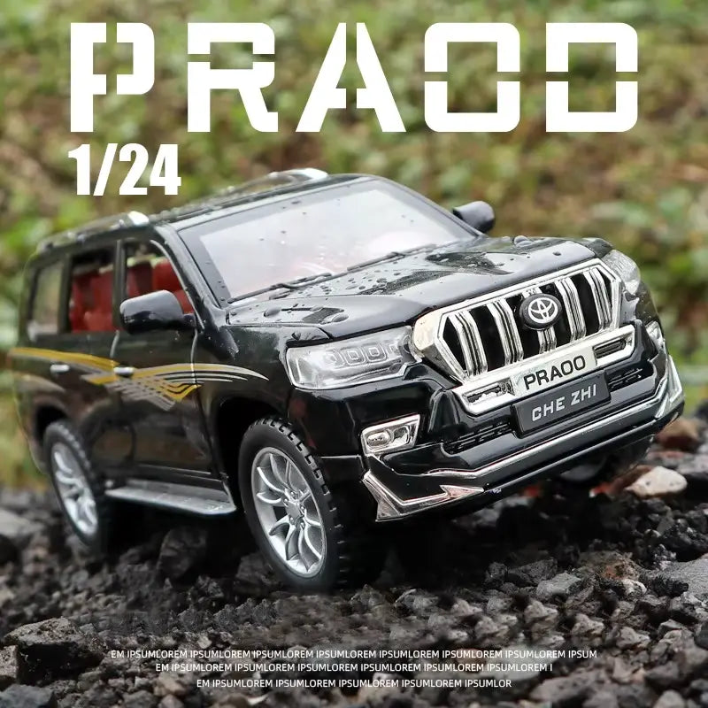 Toyota Land Cruiser Prado Diecast With Smoke – Babyfy