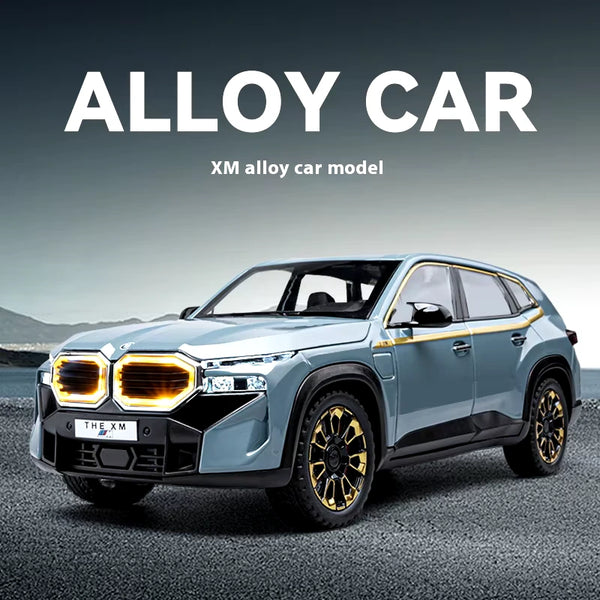 BMW XM SUV Diecast Model With Smoke