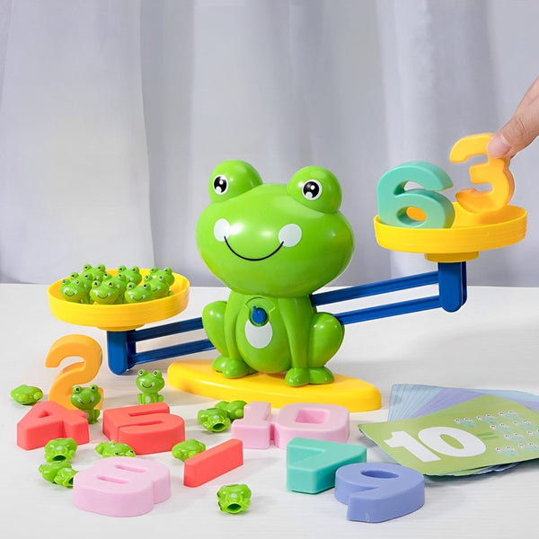 Frog Balance Math Counting Game Toys For Kids – Babyfy