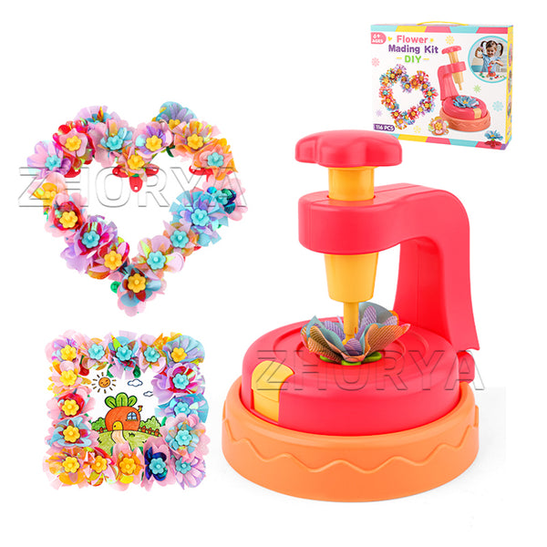 106 Pcs Fabric Flower Making Kit