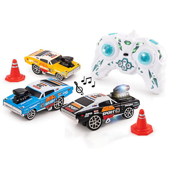 1:64 Metal Alloy 2.4Ghz Mini RC Drift Car