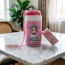 Kids Prayer Mat with Tasbeeh and Money Saving Box