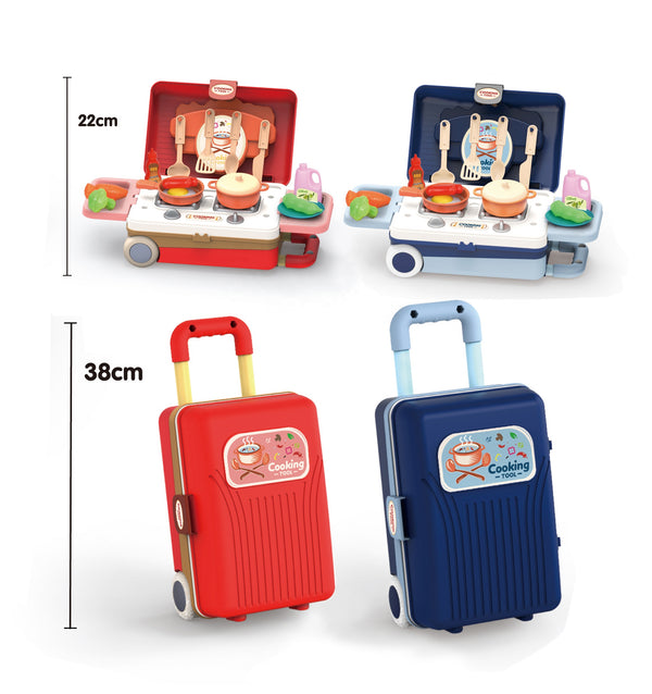 4 in 1 Transformable Kitchen Suitcase Set