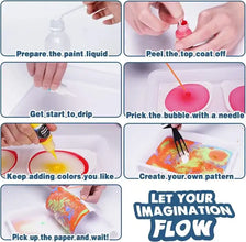 The Master of the Ebru Water Marble Painting 12 Color - 12A