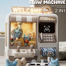2 in 1 Doll Catcher ATM Claw Machine