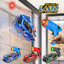 Wall Climbing RC Car with Laser Gun
