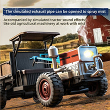 JJRC Vintage Proportional RC Tractor Model with Trailer