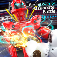DIY Boxing Fighting Robot Football Duel RC Battle Robot