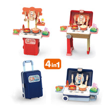 4 in 1 Transformable Kitchen Suitcase Set