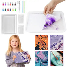 The Master of the Ebru Water Marble Painting 12 Color - 12A