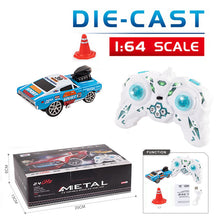 1:64 Metal Alloy 2.4Ghz Mini RC Drift Car