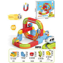 32Pcs DIY Magnetic Levitation Train Track Set