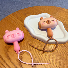 Cute Hammer Keychain With Sound