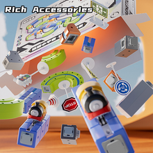 Magnetic Puzzle Car Track 18 Pcs