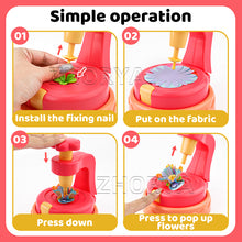 106 Pcs Fabric Flower Making Kit