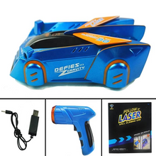 Wall Climbing RC Car with Laser Gun
