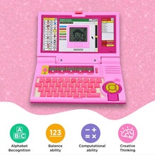 Pink Educational Laptop for Kids