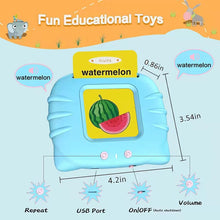 Talking Flash Cards Early Educational Device/ 224 cards & RECHARGEABLE