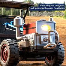 JJRC Vintage Proportional RC Tractor Model with Trailer