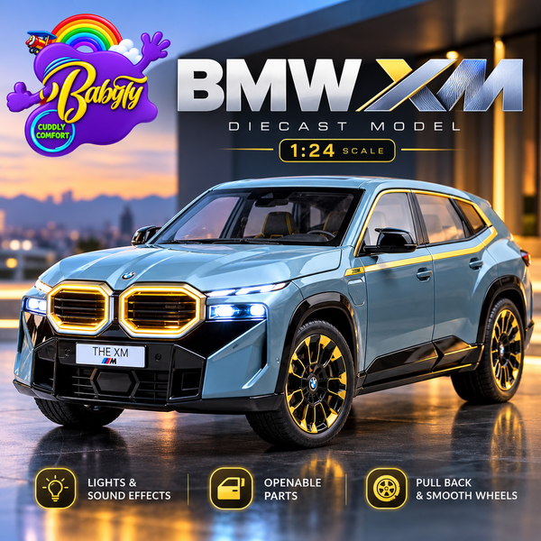 BMW XM SUV Diecast Model With Smoke