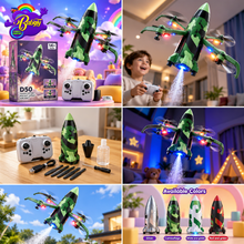 D50 Camouflage Rocket Spray RC Quadcopter