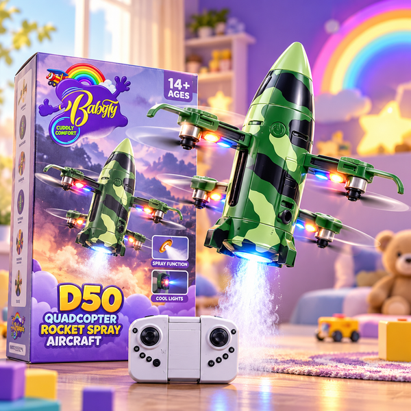 D50 Camouflage Rocket Spray RC Quadcopter