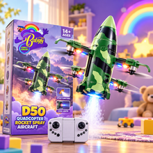 D50 Camouflage Rocket Spray RC Quadcopter