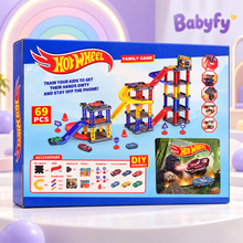 69 Pcs DIY Car Racing Track Playset