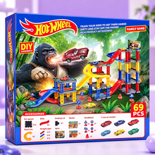 69 Pcs DIY Car Racing Track Playset