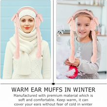 Cute & Fluffy Moving Ear Muffs