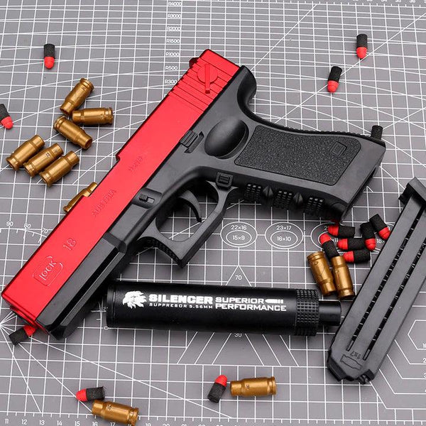 Shell Ejection Soft Bullet Glock Blaster