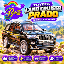 Toyota Land Cruiser Prado Diecast With Smoke