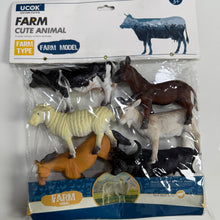 Farm Animals Action Figures Set