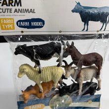 Farm Animals Action Figures Set