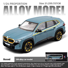 BMW XM SUV Diecast Model With Smoke