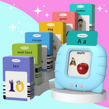 Talking Flash Cards Early Educational Device/ 224 cards & RECHARGEABLE
