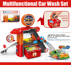 Color-Changing Car Wash Toy Set