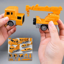 Magnetic Transform Engineering Car Assembled Toys - 35 PCS