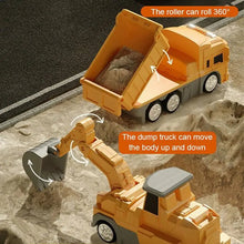 Magnetic Transform Engineering Car Assembled Toys - 35 PCS