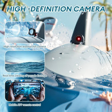 Remote Control Shark Toy with HD Camera