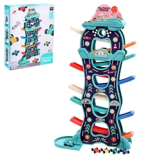 Kids Racer Track Gliding Cars