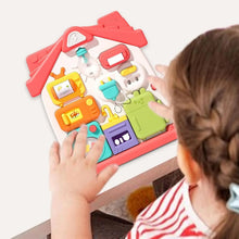 Multifunctional Early House Busy Learning Board