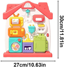 Multifunctional Early House Busy Learning Board
