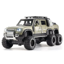 Die Cast Land Rover Defender 6X6