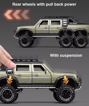 Die Cast Land Rover Defender 6X6
