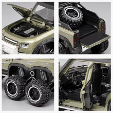 Die Cast Land Rover Defender 6X6