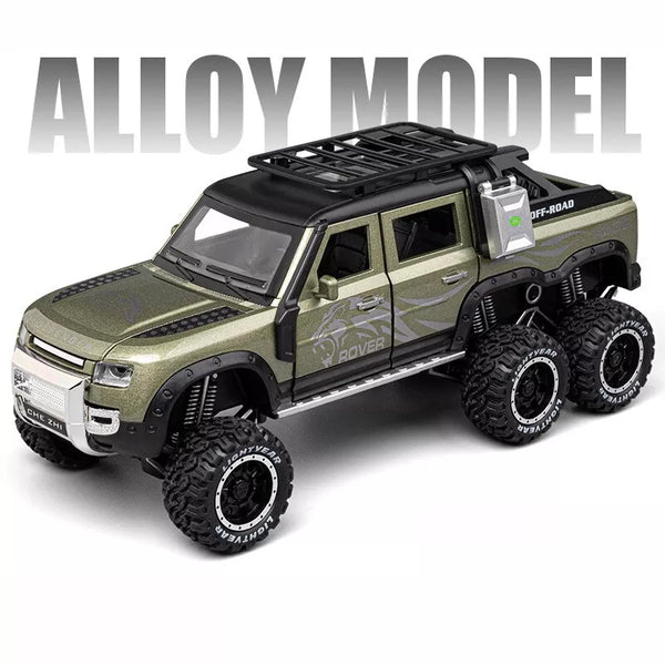 Die Cast Land Rover Defender 6X6