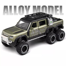 Die Cast Land Rover Defender 6X6