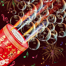 Electric Musical Fireworks Bubble Machine
